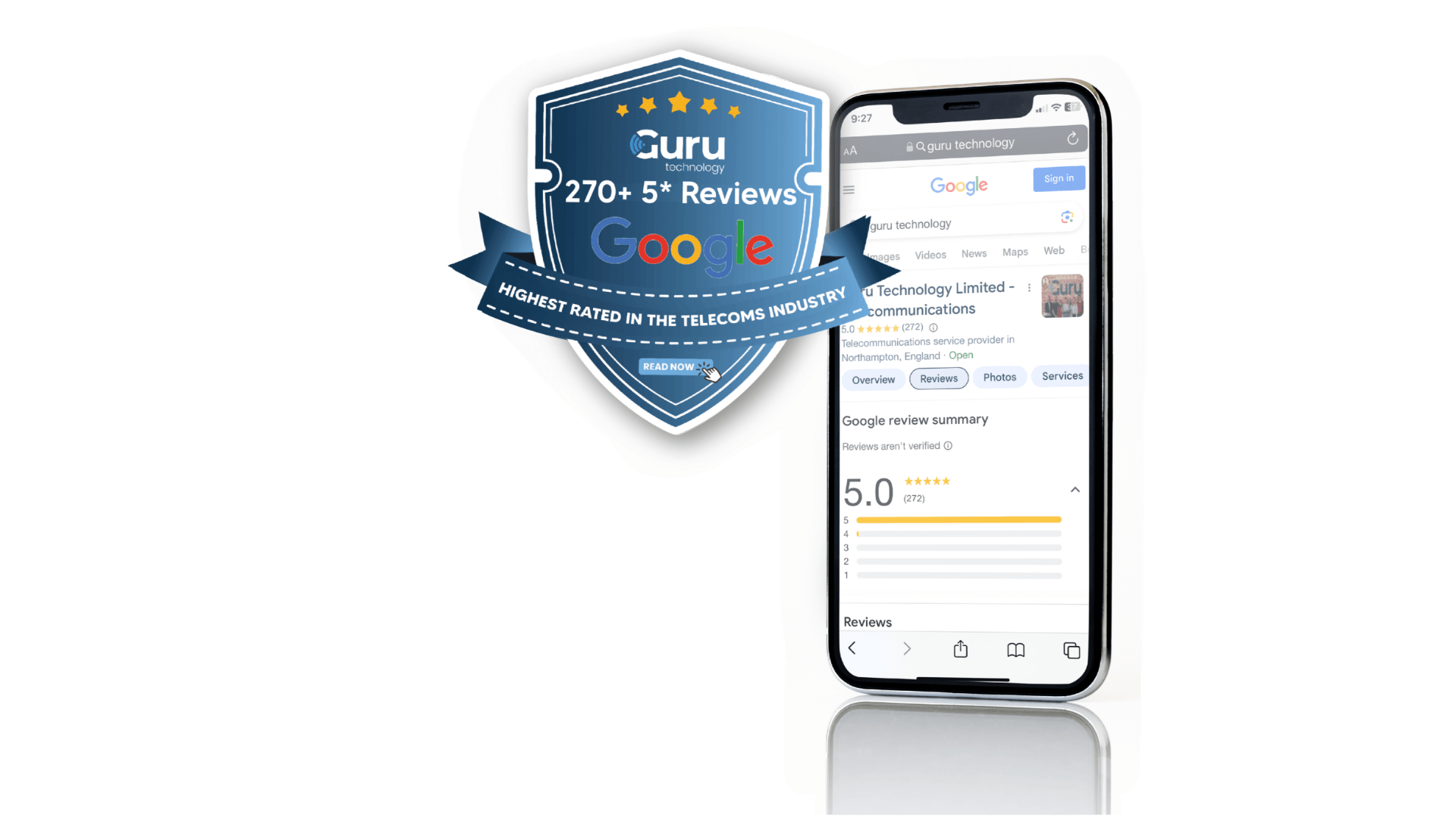 Guru technology 5* reviews