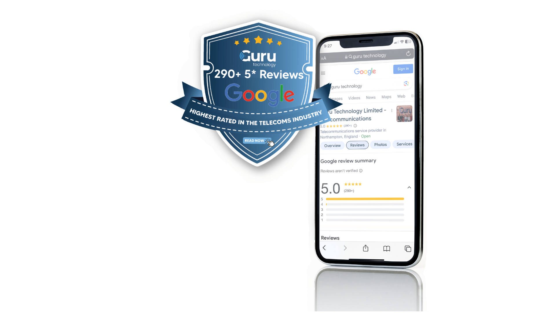 Guru technology 5* reviews